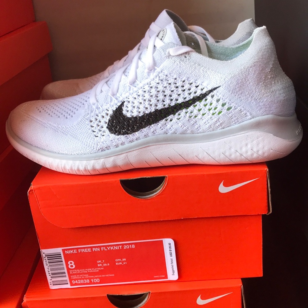 Nike Mens Free RN Flyknit 2018 sz 8